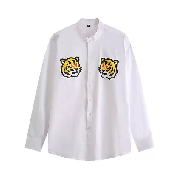 2022 fashion summer designer men casual shirts short sleeve hawaiian beach loose shirts, White;black 
2022 fashion summer designer men casual shirts short sleeve hawaiian beach loose shirts, White;black