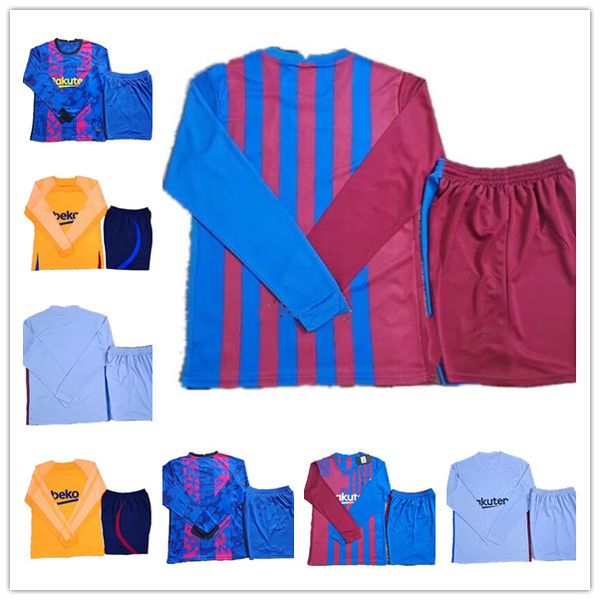 21 22 23 4th fourth soccer jerseys camiseta el clasico ansu fati 2021 2022 griezmann f.de jong football shirt men kids kit uniforms long sle, Black;yellow
21 22 23 4th fourth soccer jerseys camiseta el clasico ansu fati 2021 2022 griezmann f.de jong football shirt men kids kit uniforms long sle, Black;yellow