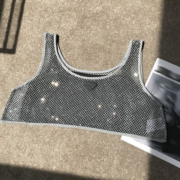 shiny rhinestones camis summer cropped tees two pieces sequined hollow out design brand tshirts women camisole female streetwear ladies par, White
shiny rhinestones camis summer cropped tees two pieces sequined hollow out design brand tshirts women camisole female streetwear ladies par, White