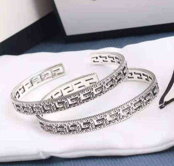 2023 designer new jewelry square bracelet with carved pattern silver for women and men, Black
2023 designer new jewelry square bracelet with carved pattern silver for women and men, Black