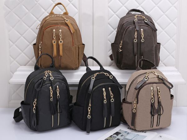 tz designer backpack ladies travel bags student school bag luxury shoulder bag coin purse leather material men's fashion double zipper
tz designer backpack ladies travel bags student school bag luxury shoulder bag coin purse leather material men's fashion double zipper