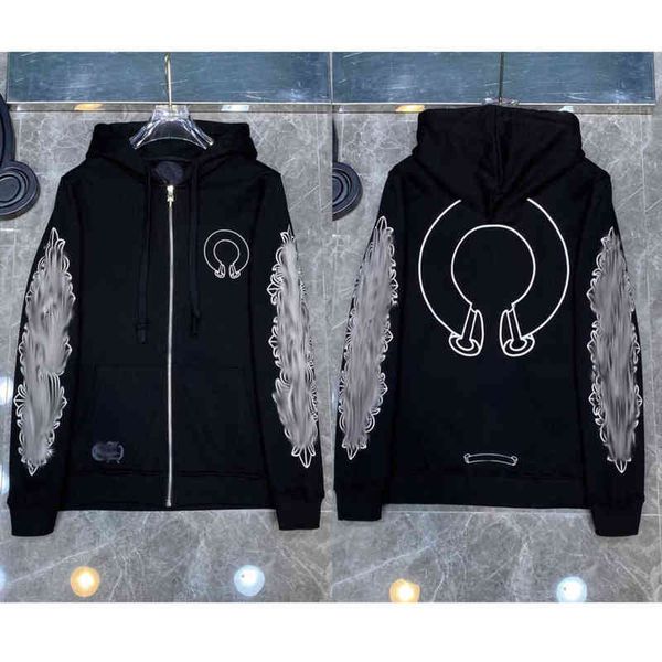 brand fashion men's jackets designer luxury zipper sweatshirts horseshoe cross print ch hoodies men women coat casual pullover loose h, Black;brown
brand fashion men's jackets designer luxury zipper sweatshirts horseshoe cross print ch hoodies men women coat casual pullover loose h, Black;brown
