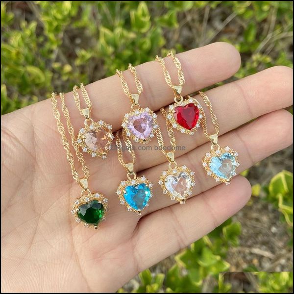 pendant necklaces pendants jewelry s2845 europe fashion crystal zircon heart necklace women choker chain dhs9i, Silver
pendant necklaces pendants jewelry s2845 europe fashion crystal zircon heart necklace women choker chain dhs9i, Silver