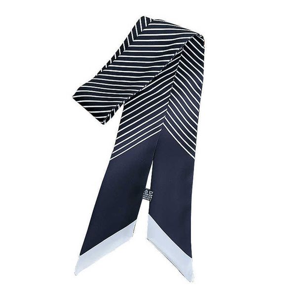 h brand stripe printed bag strap small scarf female silk scarf bandana long scarves bag accessories ribbon, Blue;gray
h brand stripe printed bag strap small scarf female silk scarf bandana long scarves bag accessories ribbon, Blue;gray