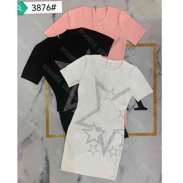 22 summer womens midi dress shirts slim zip dresses diamond eur style designer sweater short sleeves stretch casual clothing dresses aaa 25, Black;gray
22 summer womens midi dress shirts slim zip dresses diamond eur style designer sweater short sleeves stretch casual clothing dresses aaa 25, Black;gray