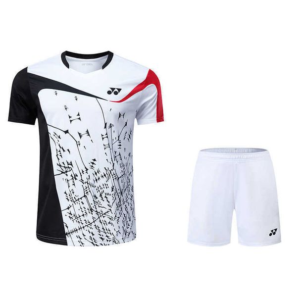 new badminton men's short sleeve summer round neck shorts casual custom student match suit, Black
new badminton men's short sleeve summer round neck shorts casual custom student match suit, Black