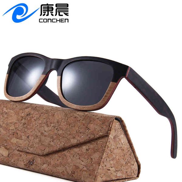 all splicing men's and women's fashion sand wood film polarized spring hinge sunglass, White;black
all splicing men's and women's fashion sand wood film polarized spring hinge sunglass, White;black