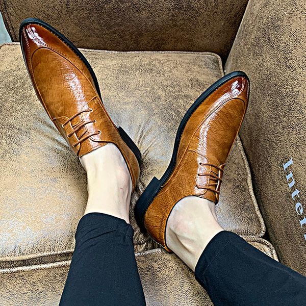 breathable leather formal suit dress shoes fashion lace up gentlemen business shoes mens oxfords, Black
breathable leather formal suit dress shoes fashion lace up gentlemen business shoes mens oxfords, Black