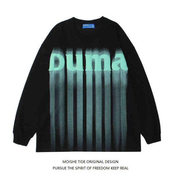 moishe tide letter graffiti print long sleeve round neck sweater for men and women loose street hip-hop couple, Black
moishe tide letter graffiti print long sleeve round neck sweater for men and women loose street hip-hop couple, Black