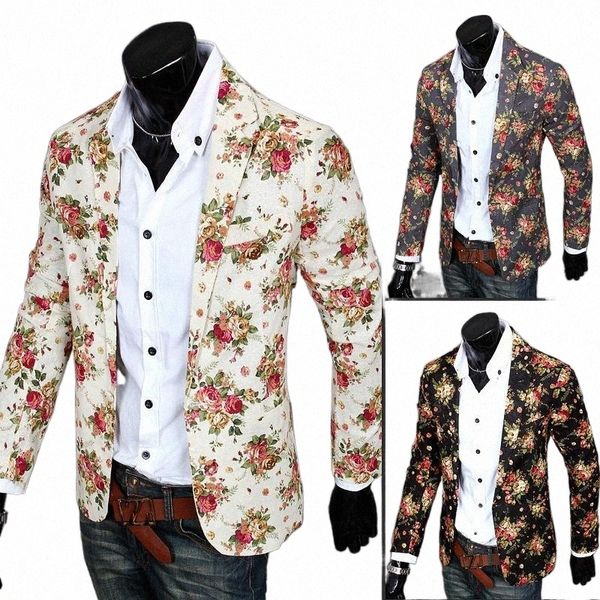 men's blazers men clothing mens blazer print jacket stylish fancy floral males suits blazers with 68dm#, White;black
men's blazers men clothing mens blazer print jacket stylish fancy floral males suits blazers with 68dm#, White;black