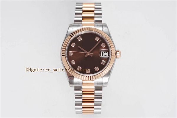 men watch 41mm bracelet mens dj factory chocolate with diamonds rose gold 126331 wimbledon crystal sapphire glass watch, Slivery;brown
men watch 41mm bracelet mens dj factory chocolate with diamonds rose gold 126331 wimbledon crystal sapphire glass watch, Slivery;brown