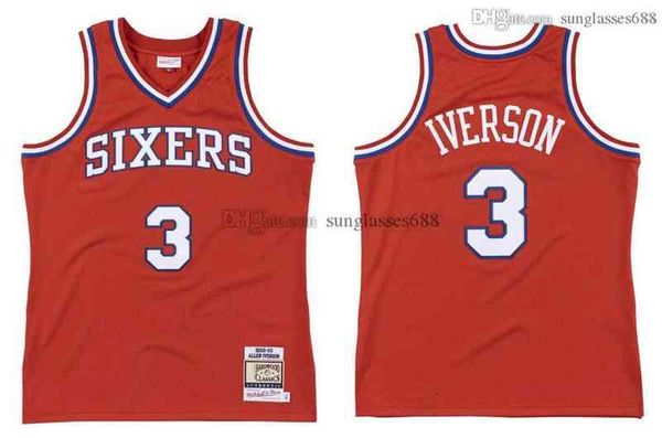 stitched allen iverson jersey s-6xl mitchell & ness 2002-03 mesh hardwoods classics retro basketball jerseys men women youth, Black
stitched allen iverson jersey s-6xl mitchell & ness 2002-03 mesh hardwoods classics retro basketball jerseys men women youth, Black