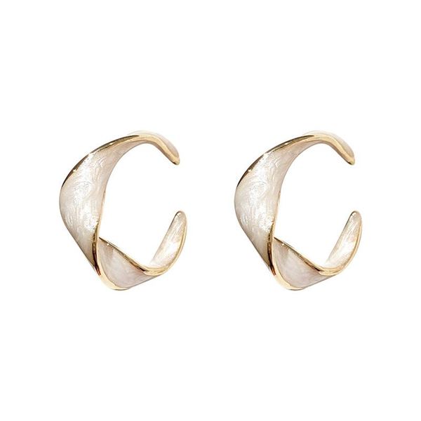 hoop & huggie timeonly charming twisted yellow white enamel earrings for women gold color metal twist rope minimalist jewelry, Golden;silver
hoop & huggie timeonly charming twisted yellow white enamel earrings for women gold color metal twist rope minimalist jewelry, Golden;silver