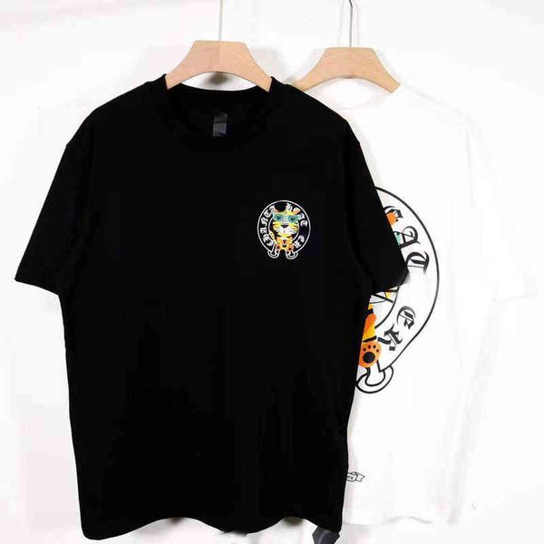 factory online export designer brand short sleeves 2022 new croix foam printed t-shirt ch horseshoe lovers trend, White
factory online export designer brand short sleeves 2022 new croix foam printed t-shirt ch horseshoe lovers trend, White