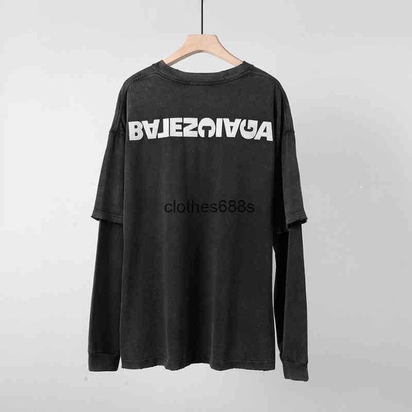designer hoodie bbalencaigas's men's sweatshirt faux paris b home 2022 worn fake two piece casual versatile, Black
designer hoodie bbalencaigas's men's sweatshirt faux paris b home 2022 worn fake two piece casual versatile, Black