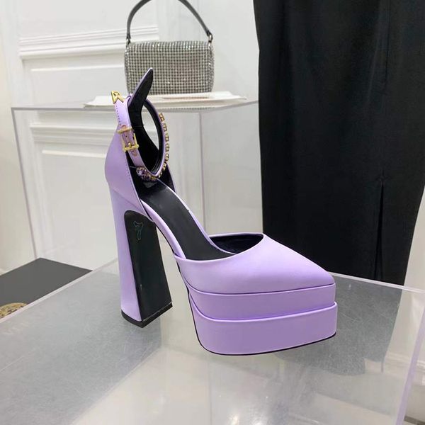 purple juno crystal-embellished shoes satin pointed toe platform pumps 150mm chunky high heels sandals women's luxury designers evening, Black
purple juno crystal-embellished shoes satin pointed toe platform pumps 150mm chunky high heels sandals women's luxury designers evening, Black