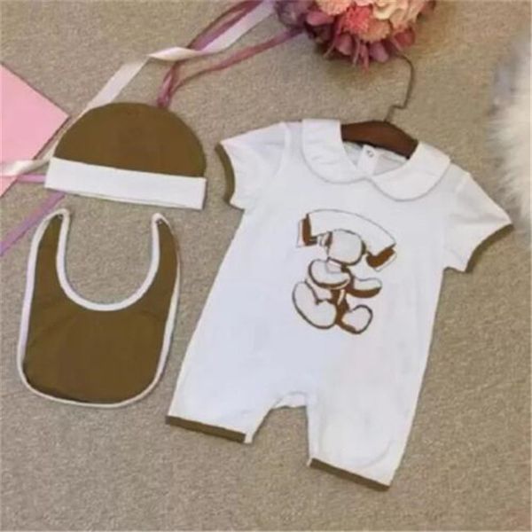 0-24 months newborn baby romper +bib+hat 3pcs sets infant toddler cotton short sleeve onesies one-piece jumpsuits summer kids boys girls des, Blue
0-24 months newborn baby romper +bib+hat 3pcs sets infant toddler cotton short sleeve onesies one-piece jumpsuits summer kids boys girls des, Blue