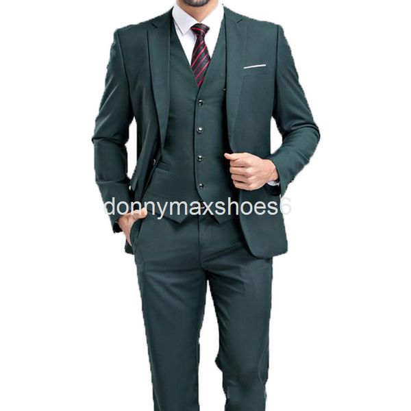 men's suits & blazers green business casual suit men's three piece set groom man wedding banquet men, White;black
men's suits & blazers green business casual suit men's three piece set groom man wedding banquet men, White;black