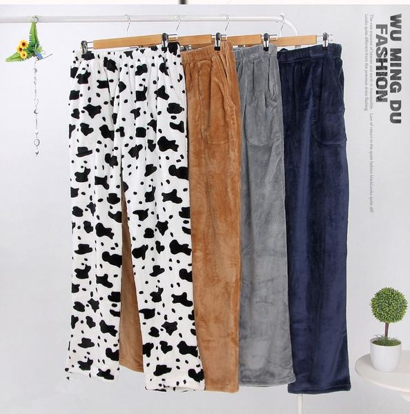 men's sleepwear men's sleepwear thicken autumn winter warm men sleep bottoms casual elastic waist velvet pants cashmere home trous, Black;brown
men's sleepwear men's sleepwear thicken autumn winter warm men sleep bottoms casual elastic waist velvet pants cashmere home trous, Black;brown