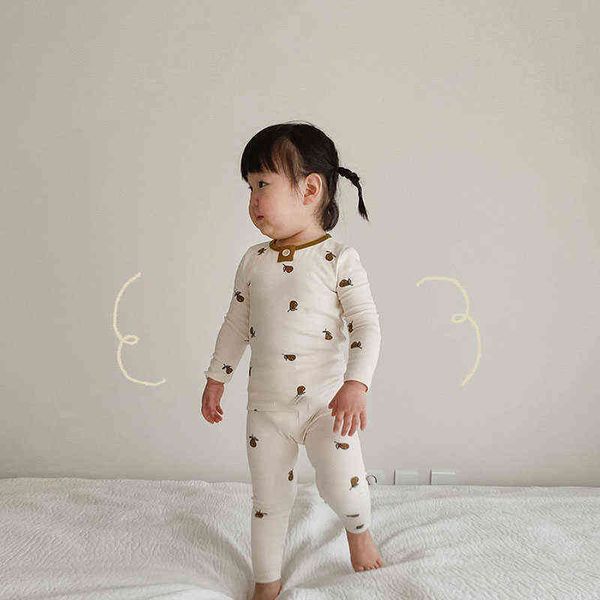 milancel 2021 autumn baby clothes pear suit long sleeve tees and pants 2pcs girls sets cotton boys suit aa220323, White
milancel 2021 autumn baby clothes pear suit long sleeve tees and pants 2pcs girls sets cotton boys suit aa220323, White