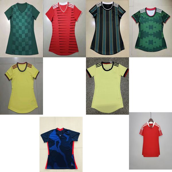 21 22 23 quick dry women soccer jersey home away football kit sets women 30th anniversary edition red player vesion, Black;yellow
21 22 23 quick dry women soccer jersey home away football kit sets women 30th anniversary edition red player vesion, Black;yellow