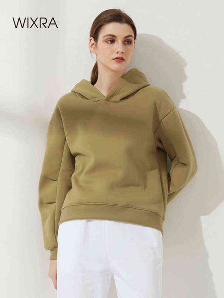 wixra women fleece hoodies sweatshirts 2020 autumn winter solid loose thicken hooded sweatshirt casual jumper pullover t220726, Black
wixra women fleece hoodies sweatshirts 2020 autumn winter solid loose thicken hooded sweatshirt casual jumper pullover t220726, Black