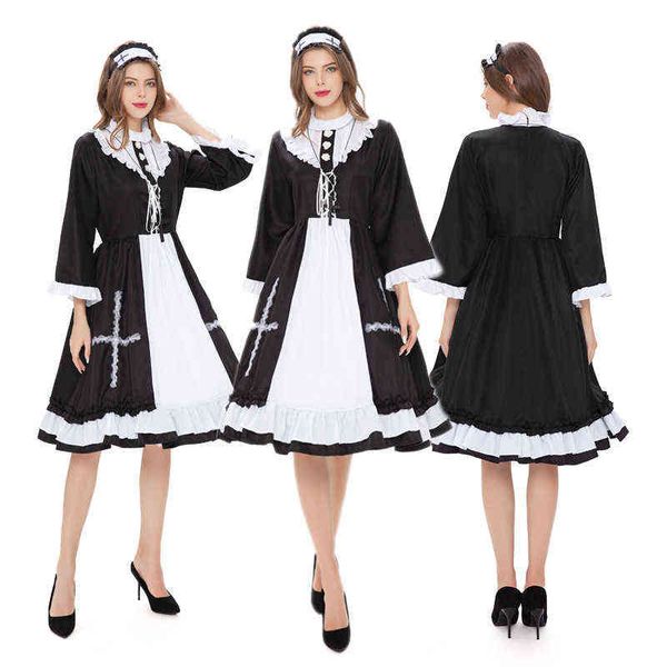virgin mary nuns priests dance halloween cosplay performance comes l220714, Black;red
virgin mary nuns priests dance halloween cosplay performance comes l220714, Black;red