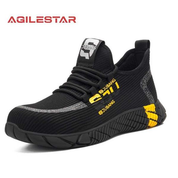 breathable mesh safety shoes men light sneaker indestructible steel toe soft anti-piercing work boots plus size 37-48 210820, Black
breathable mesh safety shoes men light sneaker indestructible steel toe soft anti-piercing work boots plus size 37-48 210820, Black