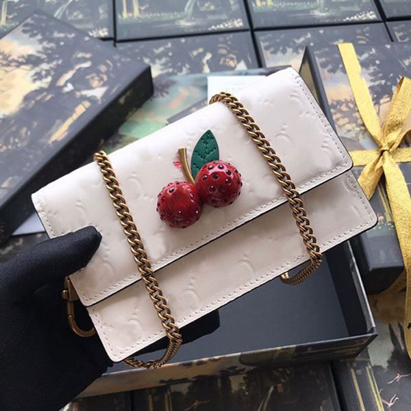 designe women's messenger bags real leather fashion handbag cherry wallet ladies luxurys small shoulder purses with original box
designe women's messenger bags real leather fashion handbag cherry wallet ladies luxurys small shoulder purses with original box