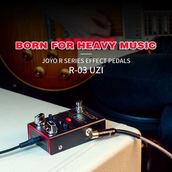 joyo r-03 effects distortion high gain suitable for heavy music door-to-door delivery
joyo r-03 effects distortion high gain suitable for heavy music door-to-door delivery