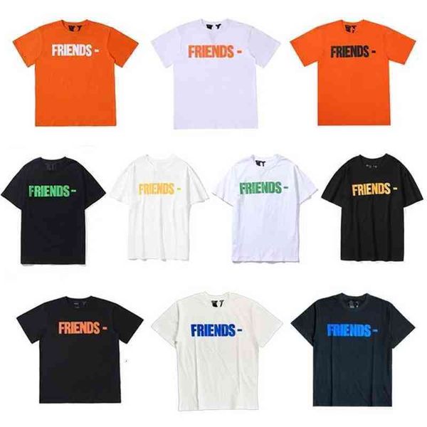 designer mens t-shirts vlones wang yibos fashion brand short sleeve large vback friends loose tshirt, White;black
designer mens t-shirts vlones wang yibos fashion brand short sleeve large vback friends loose tshirt, White;black