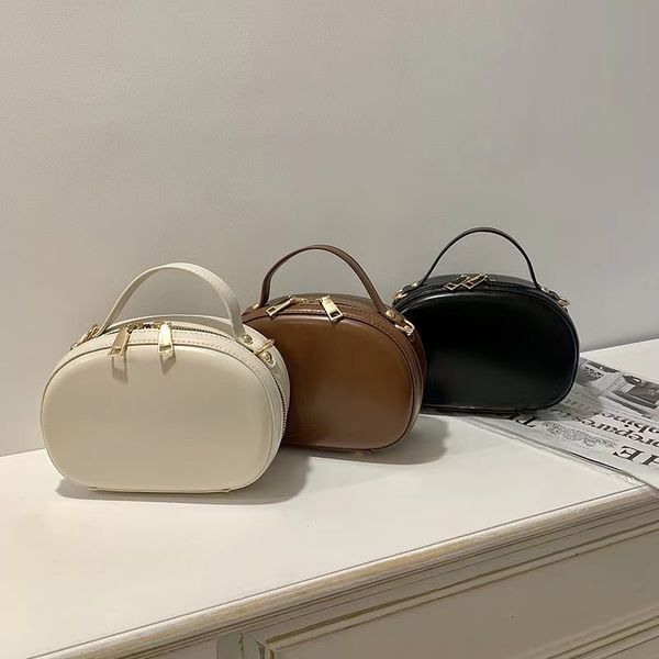 fashion shoulder bag lady handbag round edge design women versatile handbag
