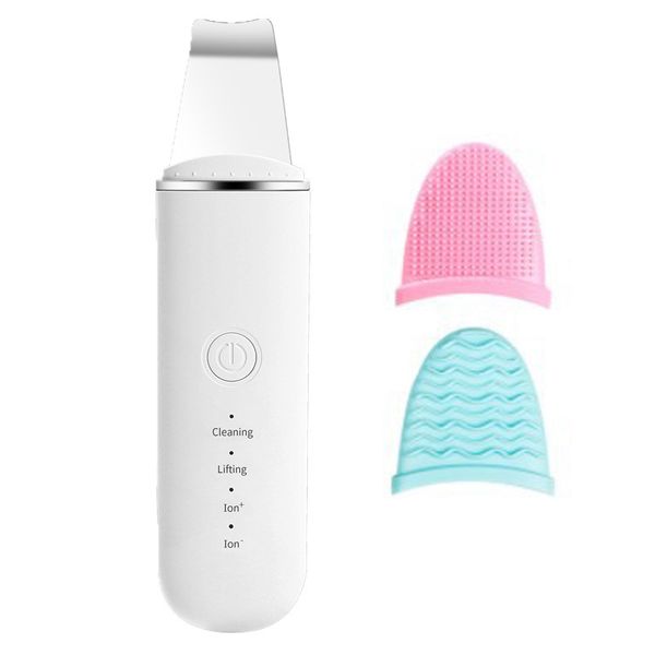 ultrasonic skin scrubber vibration face spatula blackhead remover facial scrubber shovel clean cavitation peeling lifting smooth with silico
ultrasonic skin scrubber vibration face spatula blackhead remover facial scrubber shovel clean cavitation peeling lifting smooth with silico