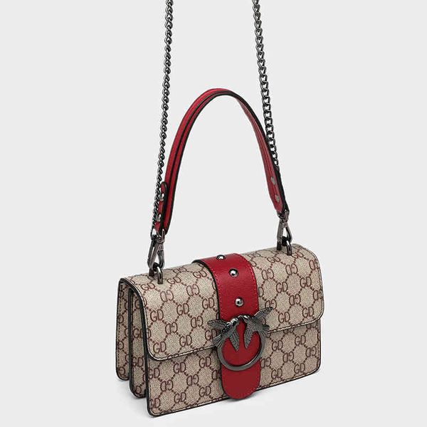 2022 luxury bags autumn and versatile old pattern swallow chain small square bag portable one messenger bag
2022 luxury bags autumn and versatile old pattern swallow chain small square bag portable one messenger bag