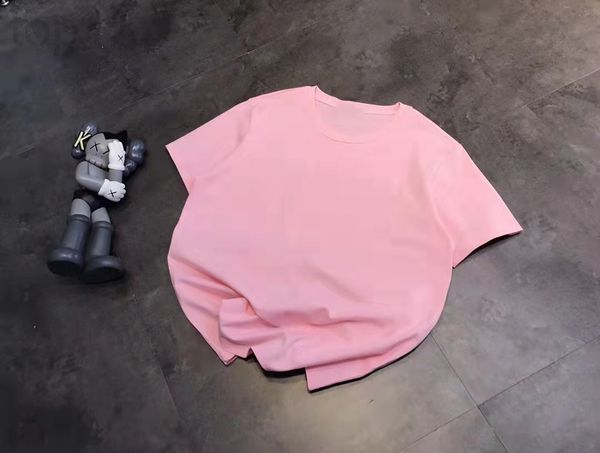 women's t-shirt designer spring and summer 2022 new pullover half high neck round cotton short sleeve loose pink letter urban leisure t, White
women's t-shirt designer spring and summer 2022 new pullover half high neck round cotton short sleeve loose pink letter urban leisure t, White