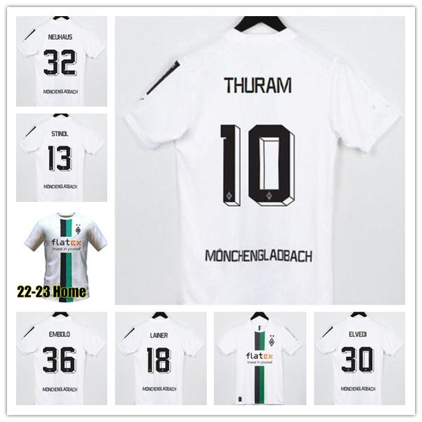 22 23 borussia monchengladbach soccer jerseys fans version 2022 2023 home gladbach elvedi plea zakaria neuhaus ginter thuram men kids kit fo, Black;yellow
22 23 borussia monchengladbach soccer jerseys fans version 2022 2023 home gladbach elvedi plea zakaria neuhaus ginter thuram men kids kit fo, Black;yellow