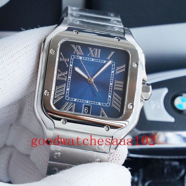 op designer watches for men white blue dial watches 39.8mm classic designs stainless steel bracelet automatic mens watch, Slivery;brown
op designer watches for men white blue dial watches 39.8mm classic designs stainless steel bracelet automatic mens watch, Slivery;brown