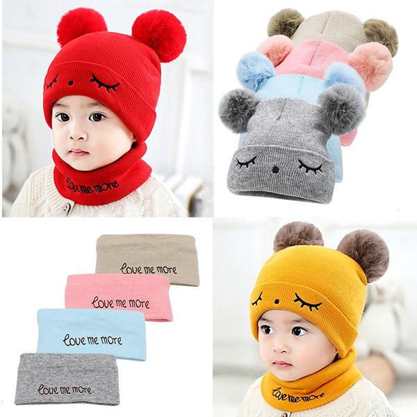 2pcs toddler hat twitter pompon winter children bonnet enfant knitted cute cap for girls boys 0-24 months, Yellow
2pcs toddler hat twitter pompon winter children bonnet enfant knitted cute cap for girls boys 0-24 months, Yellow