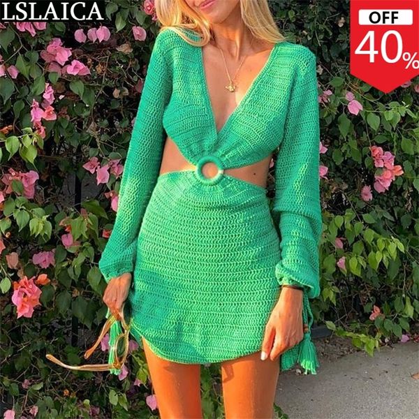 dresses party night club dress long sleeve deep v neck drawstring backless spring autumn fashion sweater green 220426, Black;gray
dresses party night club dress long sleeve deep v neck drawstring backless spring autumn fashion sweater green 220426, Black;gray
