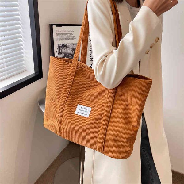 women shoulder bag 2022 corduroy tote girl shopper fashion casual large capacity vintage solid color letter commuter handbag
women shoulder bag 2022 corduroy tote girl shopper fashion casual large capacity vintage solid color letter commuter handbag