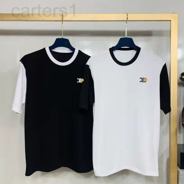 men's t-shirts designer ce home 2022s summer pure cotton chest embroidery digital letter printing loose color matching men's and w, White;black
men's t-shirts designer ce home 2022s summer pure cotton chest embroidery digital letter printing loose color matching men's and w, White;black