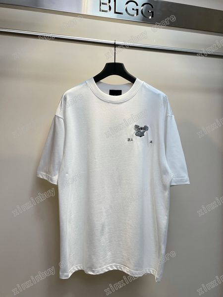 22ss men women designers t shirts tee paris animal embroidery short sleeve crew neck streetwear white black xinxinbuy xs
22ss men women designers t shirts tee paris animal embroidery short sleeve crew neck streetwear white black xinxinbuy xs