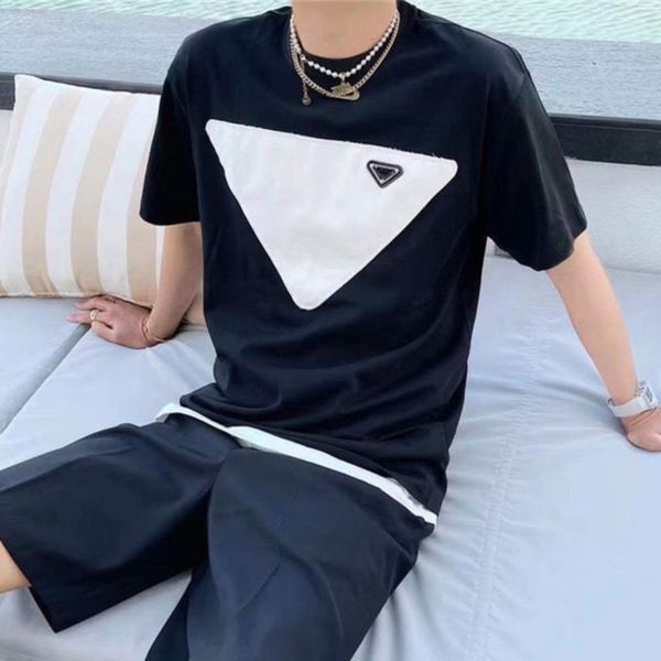 designers mens t shirts triangle label letters brand p man womens t-shirt paris fashion tees street short sleeve luxury tshirts bmhn, White;black
designers mens t shirts triangle label letters brand p man womens t-shirt paris fashion tees street short sleeve luxury tshirts bmhn, White;black