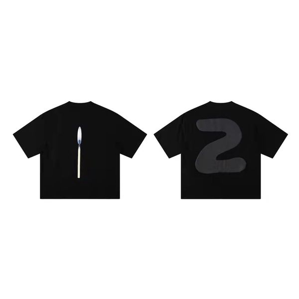 kan co branded peripheral limited edition printed candle short sleeve t-shirt, White;black
kan co branded peripheral limited edition printed candle short sleeve t-shirt, White;black