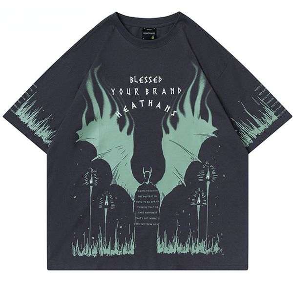 pattern print mens gothic t shirt hip hop cotton loose summer short sleeve tees couple streetwear harajuku punk rock 220805, White;black
pattern print mens gothic t shirt hip hop cotton loose summer short sleeve tees couple streetwear harajuku punk rock 220805, White;black