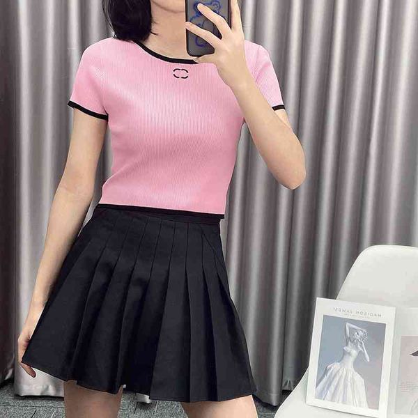 women's polos jin zhini's same small fragrance blue navel exposed short pink sleeve round neck slim star women's blouse sweat, White
women's polos jin zhini's same small fragrance blue navel exposed short pink sleeve round neck slim star women's blouse sweat, White