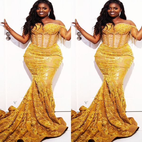 2022 plus size arabic aso ebi gold mermaid luxurious prom dresses beading lace evening formal party second reception birthday engagement gow, Black
2022 plus size arabic aso ebi gold mermaid luxurious prom dresses beading lace evening formal party second reception birthday engagement gow, Black