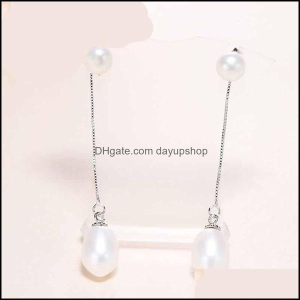 dangle chandelier earrings jewelry 6-7mm/8-9mm pearl real 925 sterling sier rice for women drop delivery 2 dhm2i, Silver
dangle chandelier earrings jewelry 6-7mm/8-9mm pearl real 925 sterling sier rice for women drop delivery 2 dhm2i, Silver
