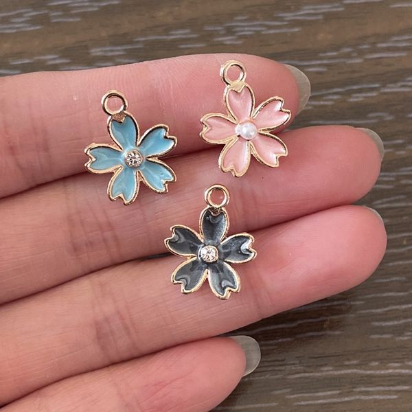 50pcs diy jewelry making accessories flower charm gold plated 5 petal pearl crystal floral charms pendant for necklace earrings bracelet cha, Bronze;silver
50pcs diy jewelry making accessories flower charm gold plated 5 petal pearl crystal floral charms pendant for necklace earrings bracelet cha, Bronze;silver