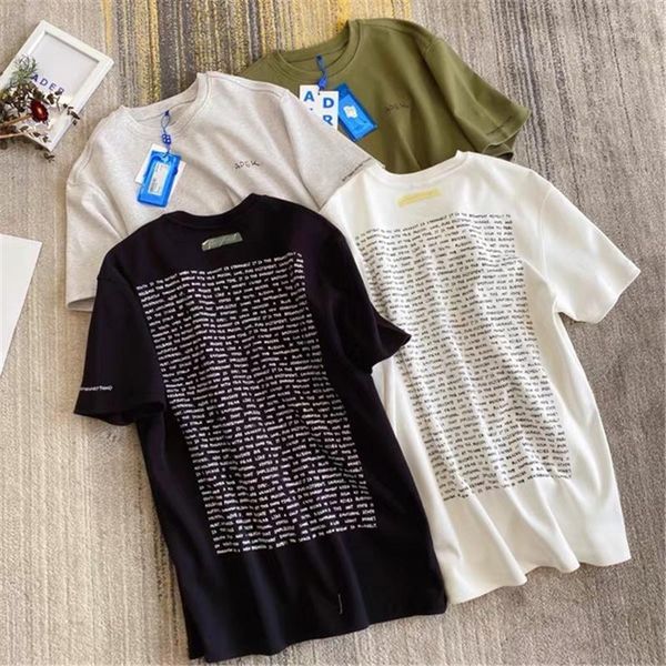 men's t-shirts product limited ader error t-shirt premium cotton back letter and women's short sleeve, White;black
men's t-shirts product limited ader error t-shirt premium cotton back letter and women's short sleeve, White;black